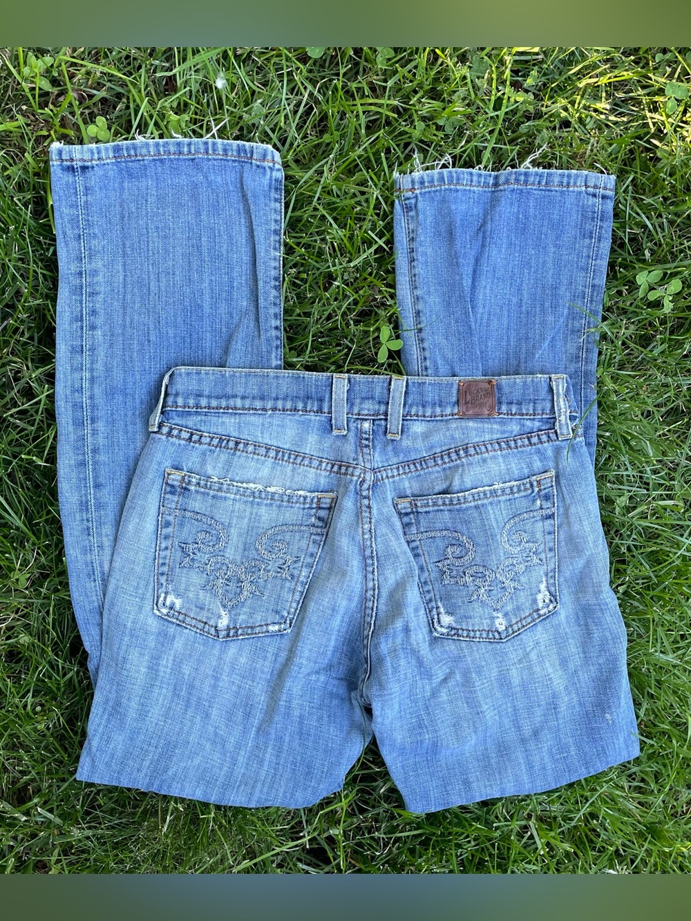 Y2k Lucky Brand classic rider jeans size 4/27